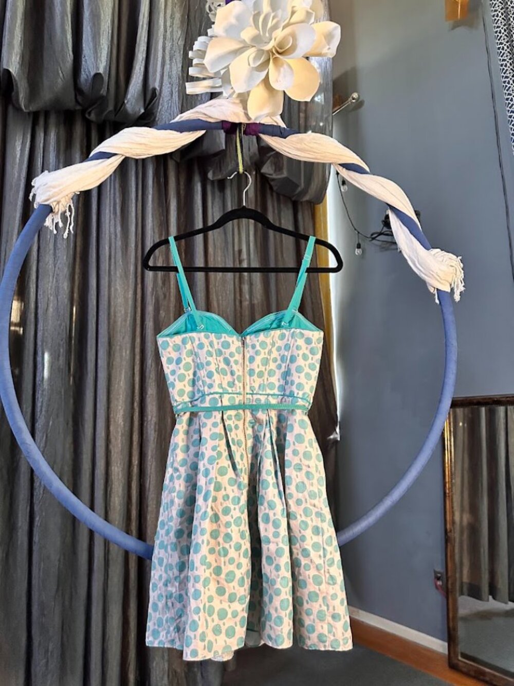 Fit-and-Flair Mini Dress